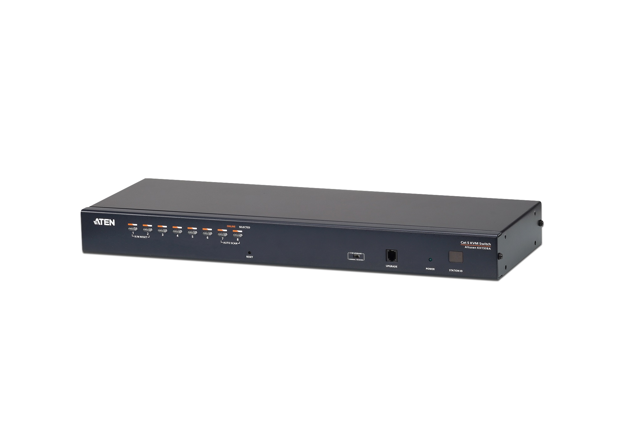 Aten 8 Port USB DisplayPort, DVI, HDMI, VGA KVM Switch, 1920 x 1200 Maximum Resolution