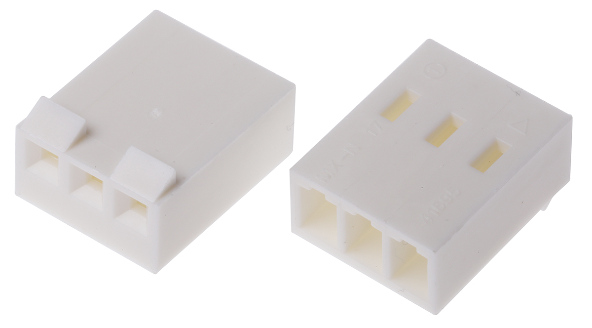 Molex, KK 396 Female Connector Housing, 3.96mm Pitch, 3 Way, 1 Row