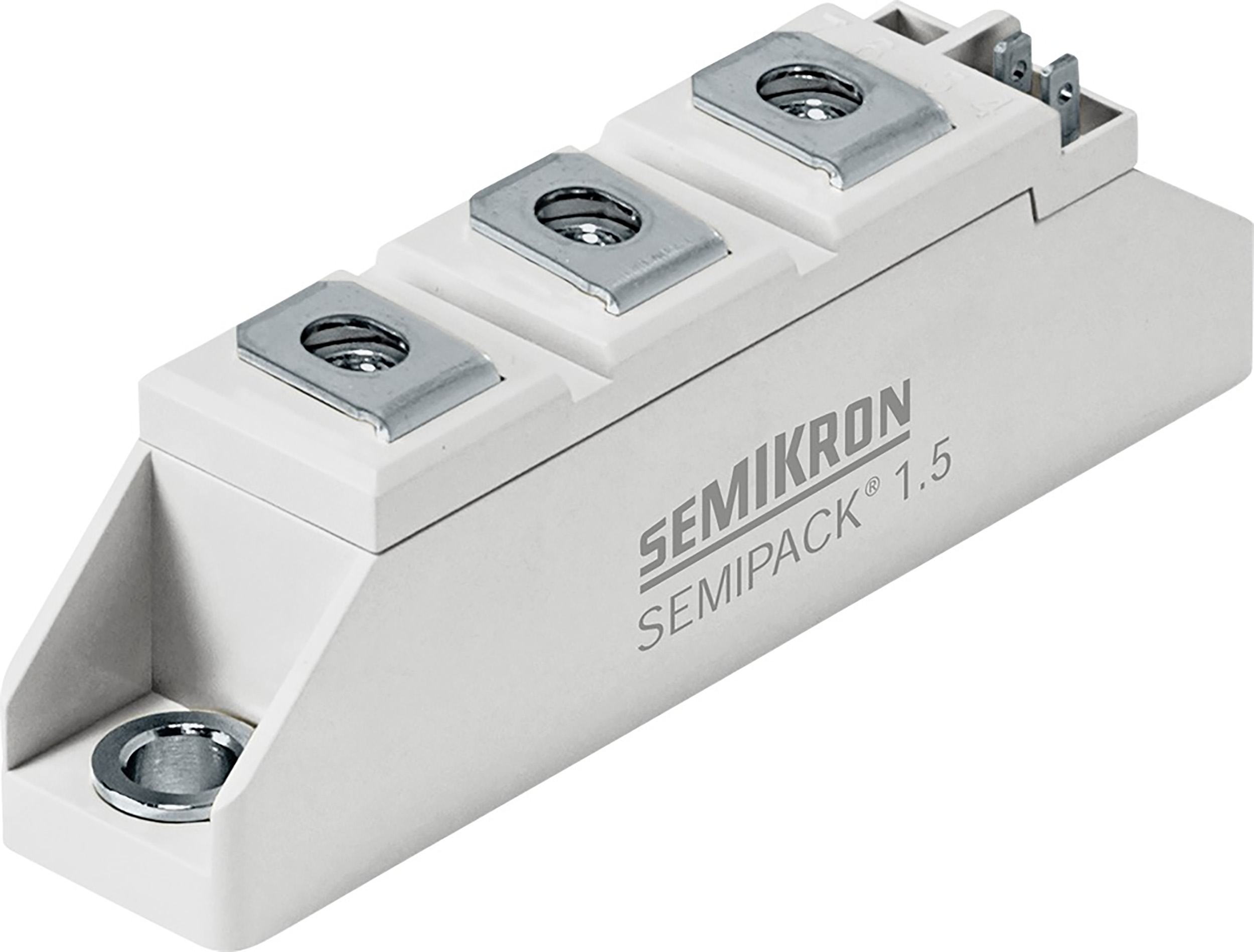 Semikron Danfoss SKKT 57B12 E, Dual Thyristor Module 1200V, 50A 150mA