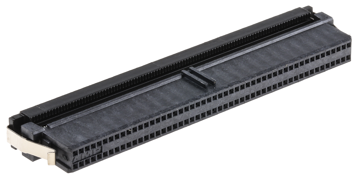 TE Connectivity 100-Way IDC Connector Socket for Cable Mount, 2-Row