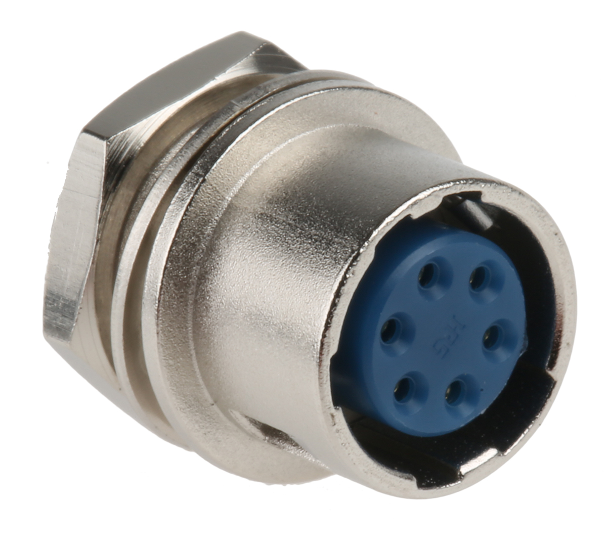 Hirose Circular Connector, 6 Contacts, Panel, Miniature Connector, Socket, Female, HR10 Series