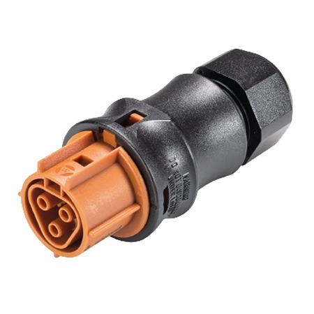 Wieland RST CLASSIC Series Connector, 3-Pole, Female, 3-Way, Push-In, 20A, IP66, IP68, IP69