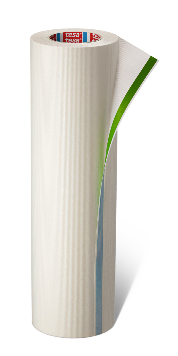 Tesa White Anti-Slip Flooring PP Film 66m x 1470mm x 210μm