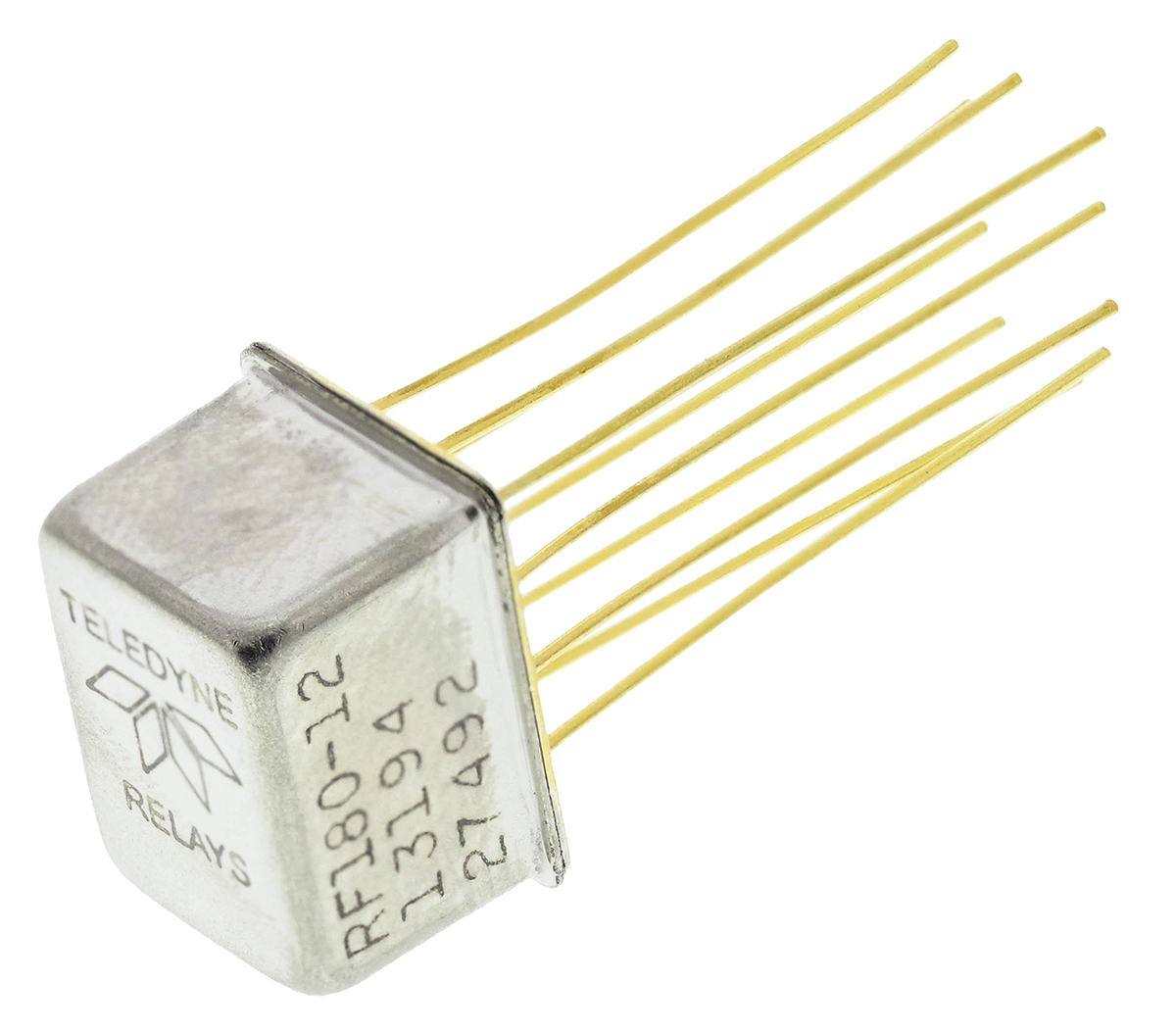 Teledyne PCB Mount RF Relay, 12V dc Coil, 6GHz Max. Coil Freq., DPDT