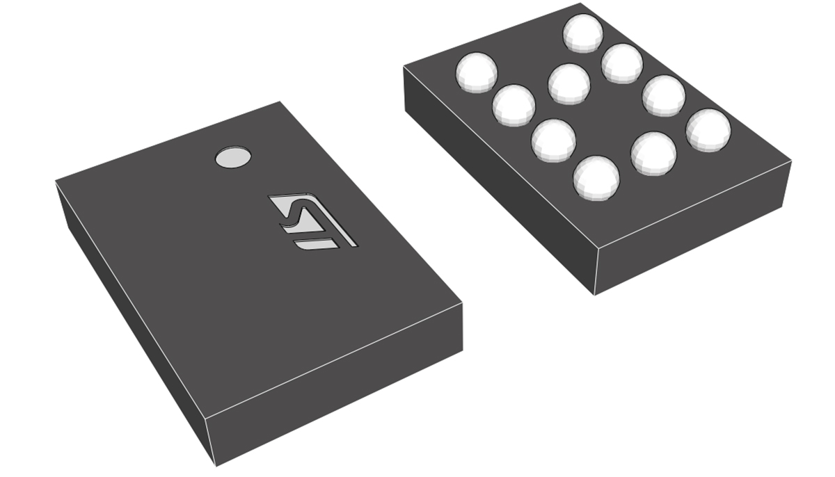 STMicroelectronics, Battery Fuel Gauge IC, 2.7 V to 4.5 V Input -0.3 V Output, CSP 10-Pin