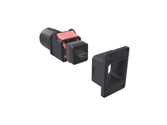 Amphenol Communications Solutions, NDH series Free Hanging (In Line) Mini I/O Connector Plug