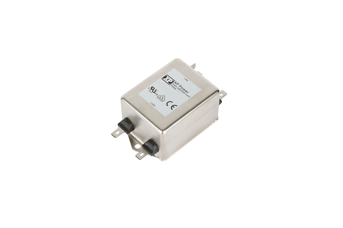 XP Power, FIHA 10A 264 V ac 0 → 400Hz, Chassis Mount EMI Filter, Quick Connect, Single Phase