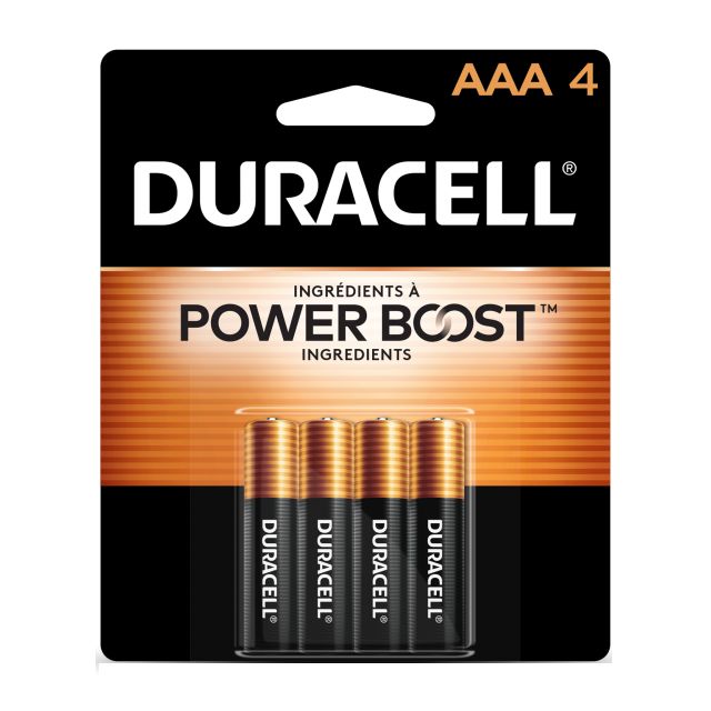 Duracell Alkaline Manganese Dioxide AAA Batteries 1.5V