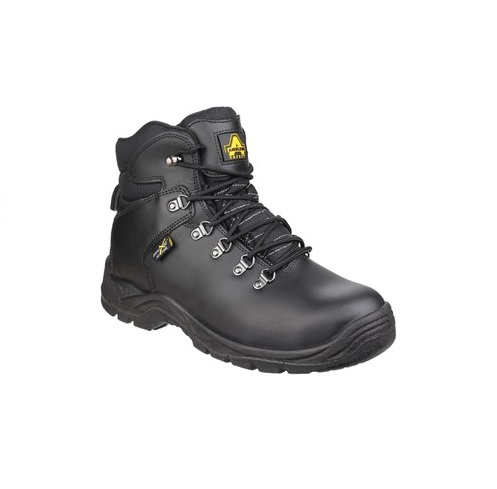 Amblers AS335 Black Steel Toe Capped Men's Safety Boot, UK 10, EU 44