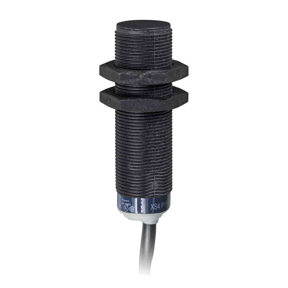 Telemecanique Sensors Inductive Threaded Barrel Proximity Sensor, M18, 8 mm Detection, 2-Wire NC, 20 → 264 V