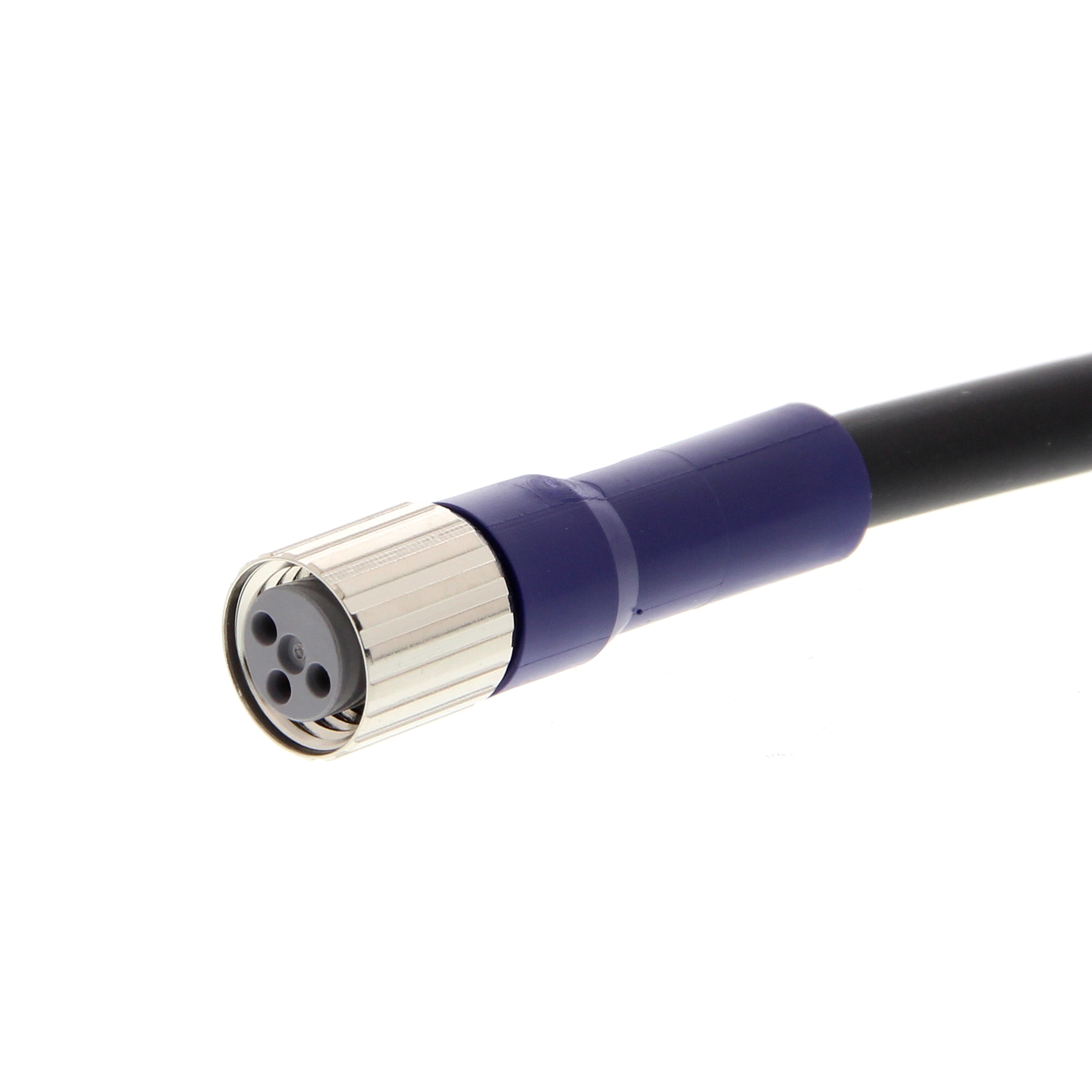 Omron Female 3 way M8 to Free End Sensor Actuator Cable, 5 m