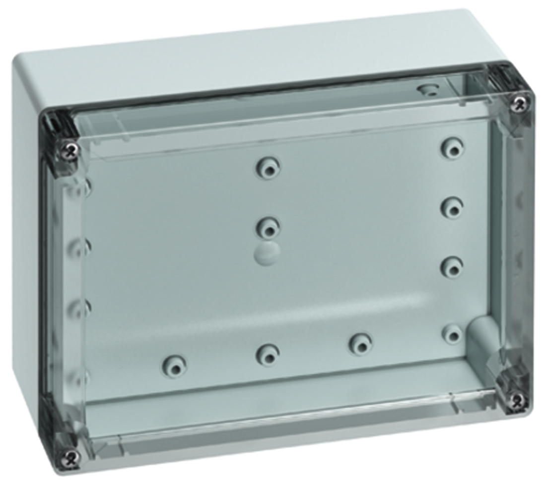 Spelsberg TG Series Grey ABS Enclosure, IP66, IP67, Grey Lid, 202 x 152 x 90mm