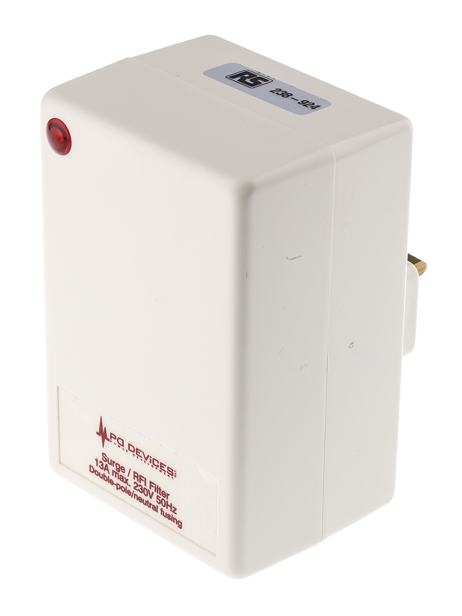 TE Connectivity, FP Surge Suppressor Unit 250 V ac Maximum Voltage Rating 13.5kA Maximum Surge Current Mains Protector