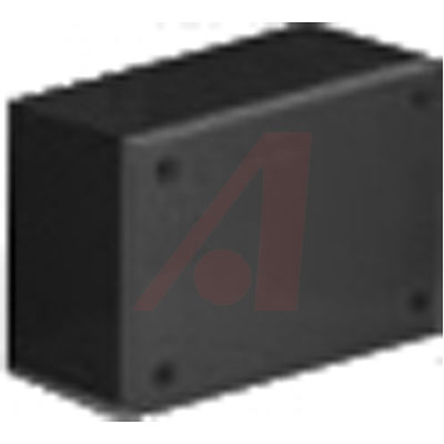 OKW Enclosures CP Series Black ABS Enclosure, Grey Lid, 215 x 130 x 82.9mm