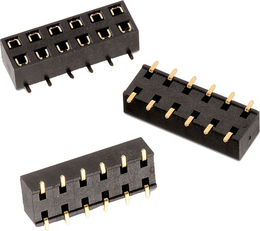 Wurth Elektronik WR-PHD Series Bottom Entry PCB Socket, 32-Contact, 2-Row, 2.54mm Pitch