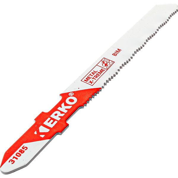 ERKO, 21 Teeth Per Inch Wood 50mm Cutting Length Jigsaw Blade, Pack of 5