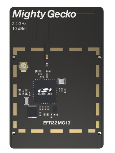 Silicon Labs Mighty Gecko EFR32MG13 Wireless Radio Board for RF Interfaces Matching Networks 2.4GHz SLWRB4159A