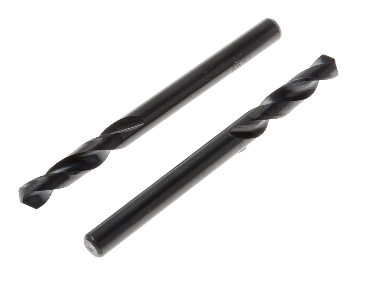 RS PRO HSS Twist Drill Bit, 5mm Diameter, 62mm Overall