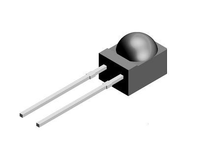 Vishay, BPV23F PIN Photodiode, Through Hole Leaded