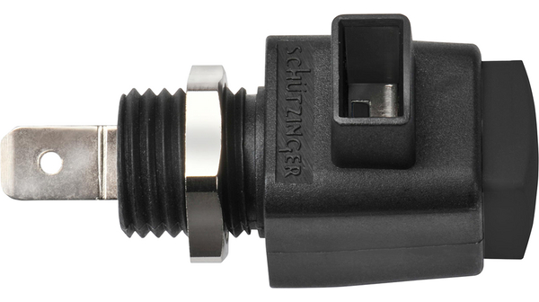 Schutzinger Black Terminal Post, 300V, 16A