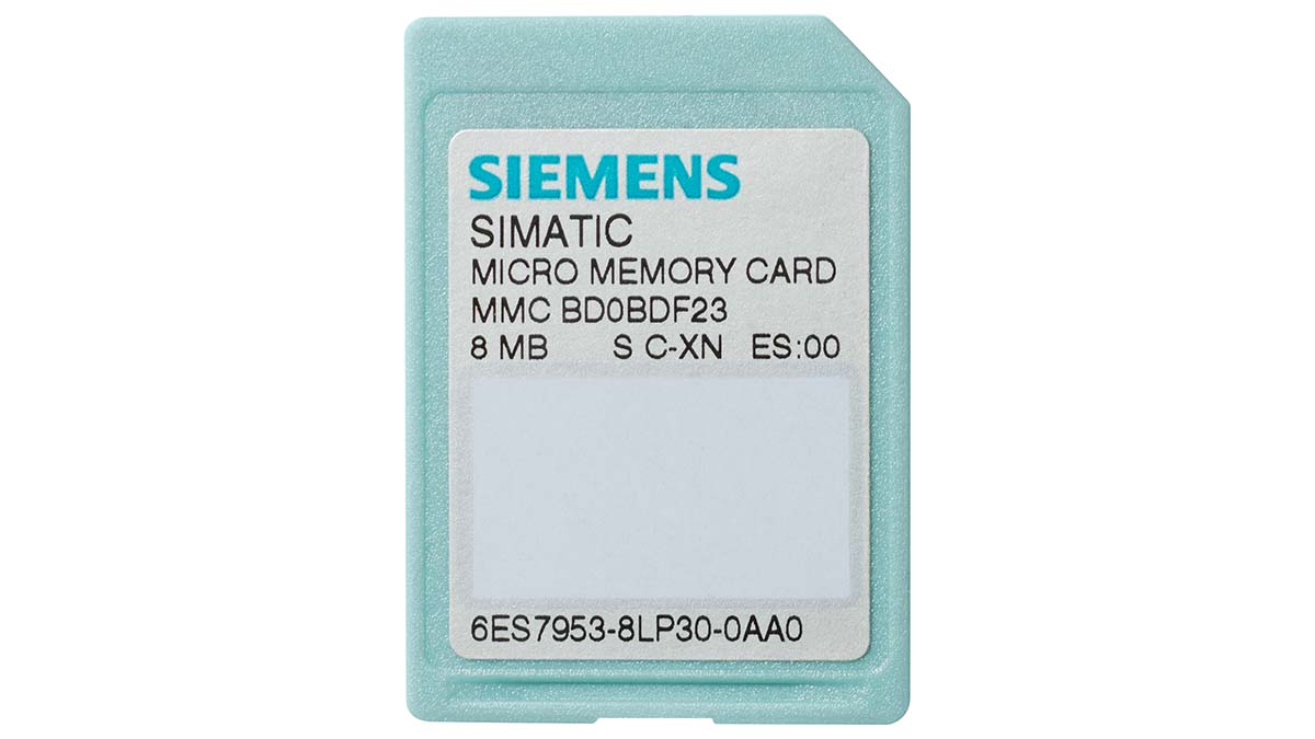 Siemens Memory Card for Use with S7-300/C7/ET 200