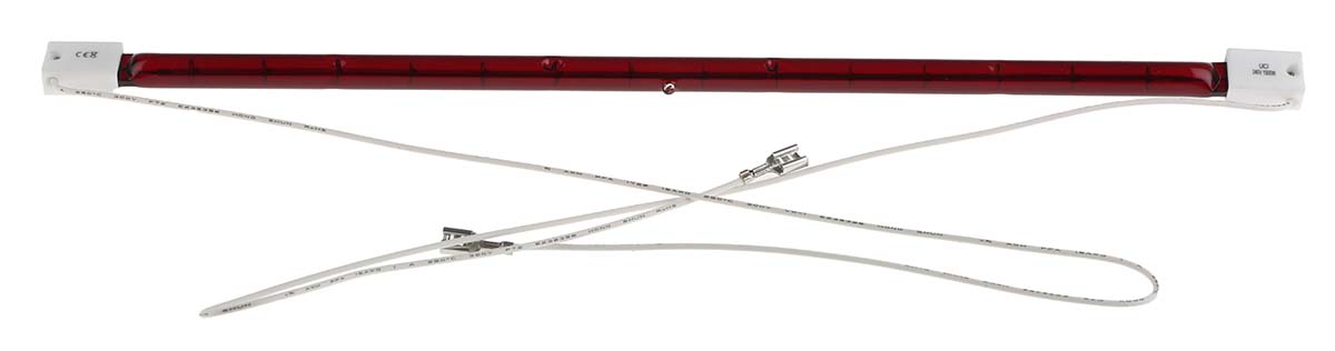 RS PRO 1500 W SK15 Infrared (IR) Heat Lamp 350 mm, 230 V