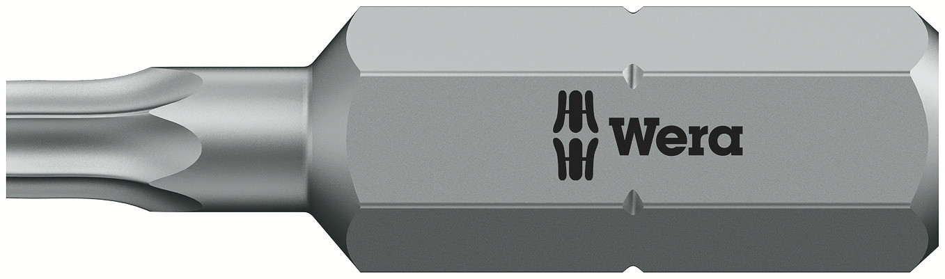 Wera Tamperproof Torx Screwdriver Bit, T10 Tip