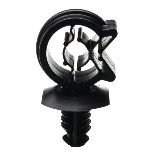 HellermannTyton Black Nylon Cable clip, 7.6mm Max. Bundle