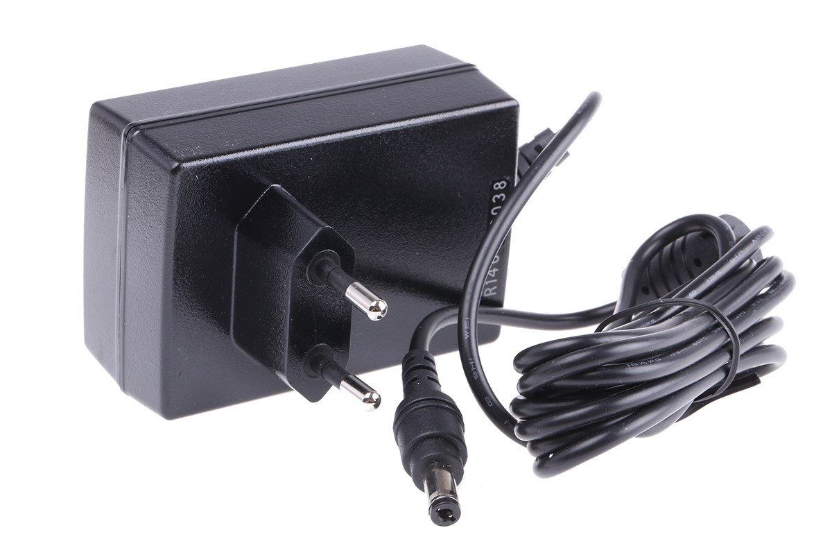 MEAN WELL 25W Plug-In AC/DC Adapter 24V dc Output, 1.04A Output
