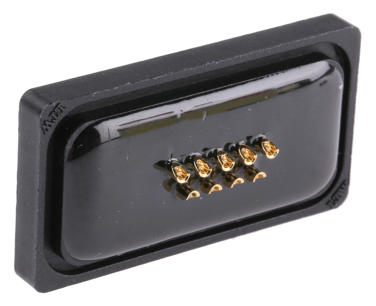 Amphenol Industrial SDB 9 Way Panel Mount D-sub Connector Plug