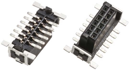 HARTING Har-Flex Series Straight Surface Mount PCB Socket, 50-Contact, 2-Row, 1.27mm Pitch, Solder Termination
