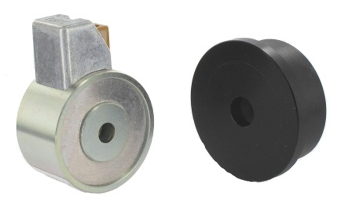 Mecalectro Holding Magnet, 500N Holding Force 24V dc