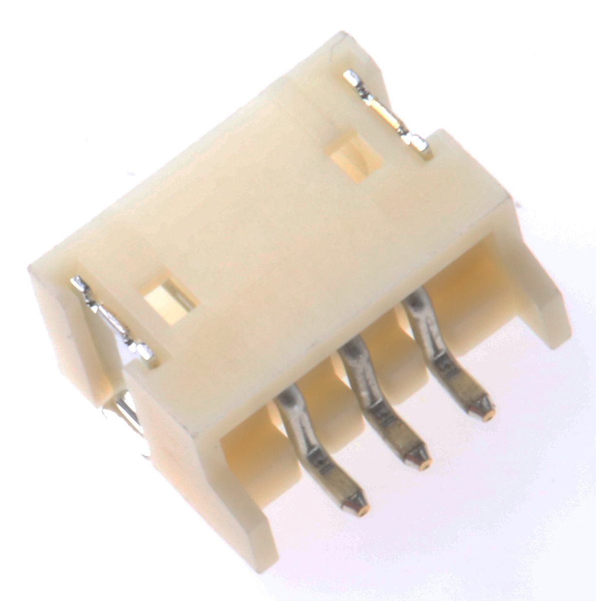 JST ZH Series Right Angle Surface PCB Header, 3 Contact(s), 1.5 mm Pitch, 1 Row, Shrouded