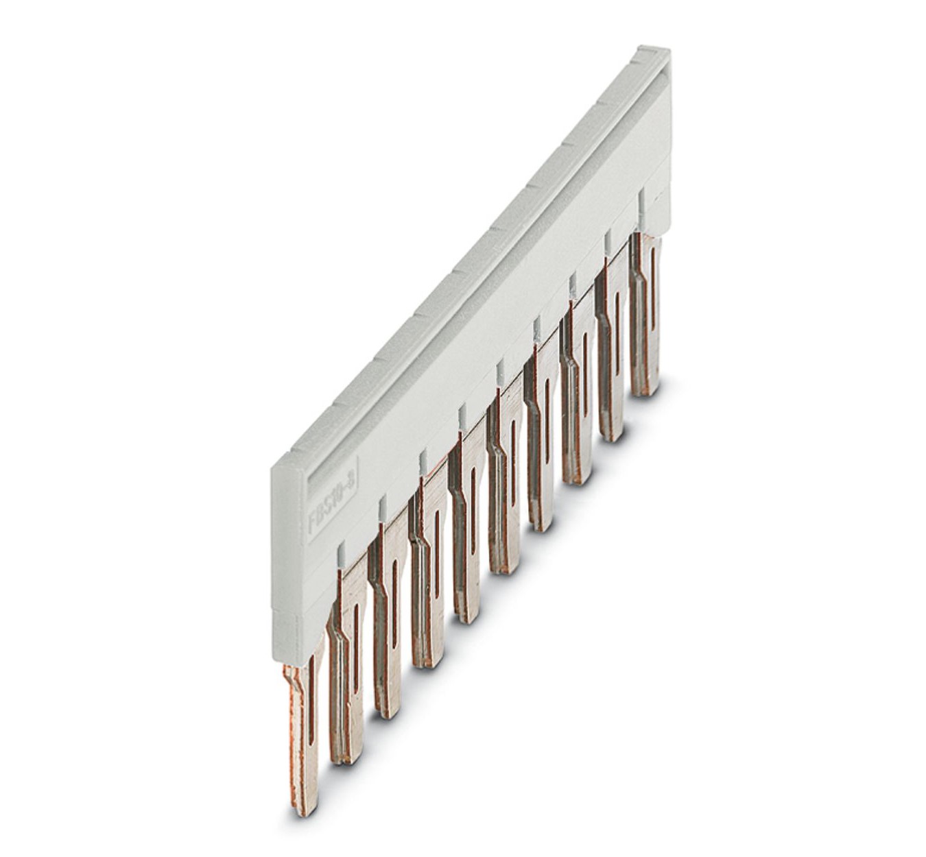 Phoenix Contact FBS 10-8 GY Series Plug-in Bridge for Use with DIN Rail Terminal Blocks, 41A