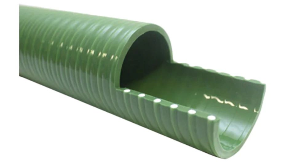 RS PRO PVC, Flexible Tube, 63.5mm ID, 73.1mm OD, Green, 10m