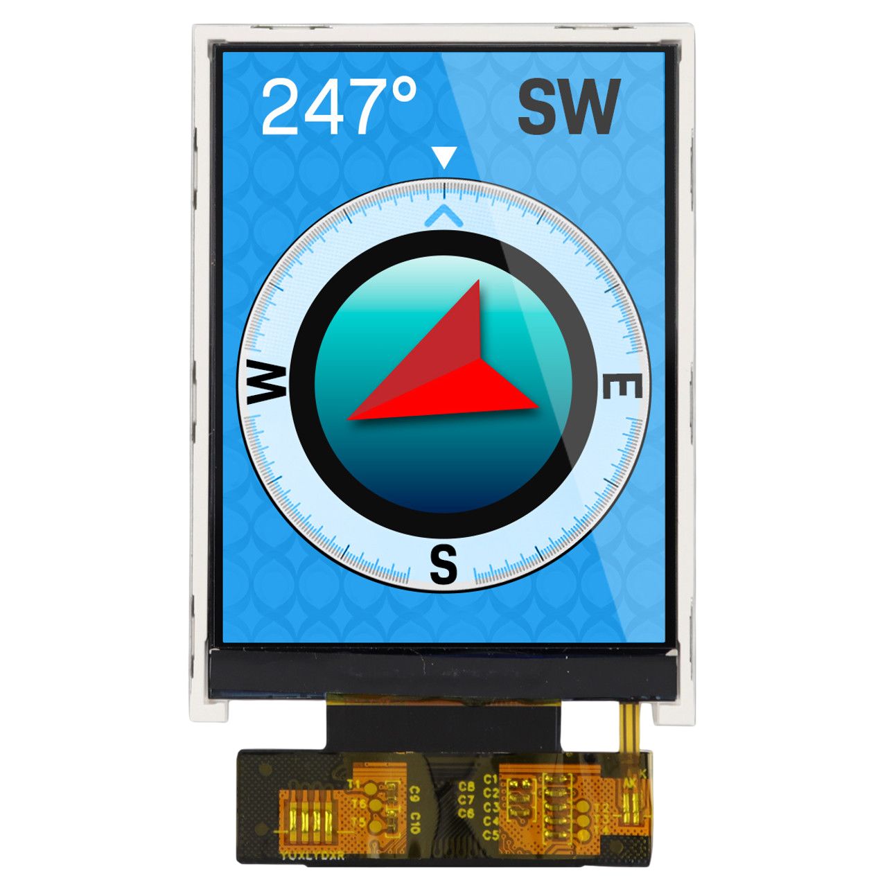 TFT LCD Colour Display, 2.4in, 240 x 320pixels