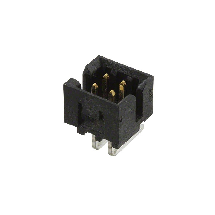 Molex Milli-Grid Series Right Angle Through Hole PCB Header, 4 Contact(s), 2 mm Pitch, 2 Row, Shrouded