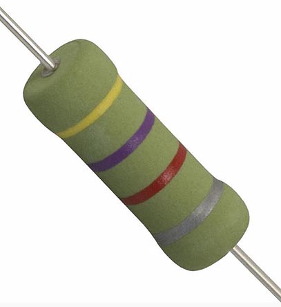 Arcol Ohmite 4.7kΩ Silicone Ceramic Resistor 2W ±10% OY472KE