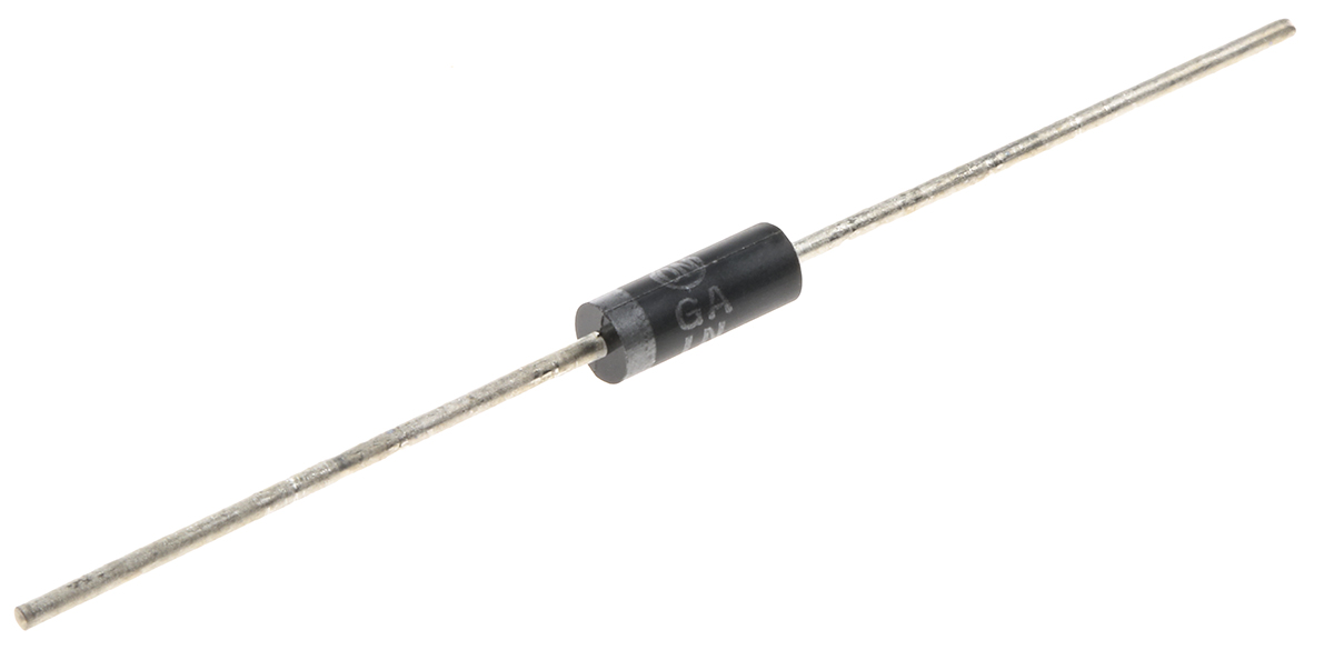 onsemi, 5.1V Zener Diode 5% 5 W Through Hole 2-Pin DO-15