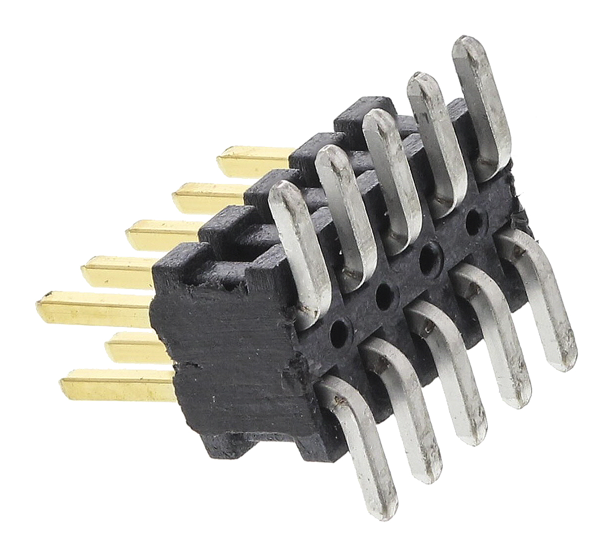 Samtec FTSH Series Straight Surface Pin Header, 10 Contact(s), 1.27 mm Pitch, 2 Row, Unshrouded