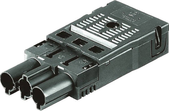 Wieland GST18i Series Spring Clamp, 3-Pole, Male, 16A, IP40
