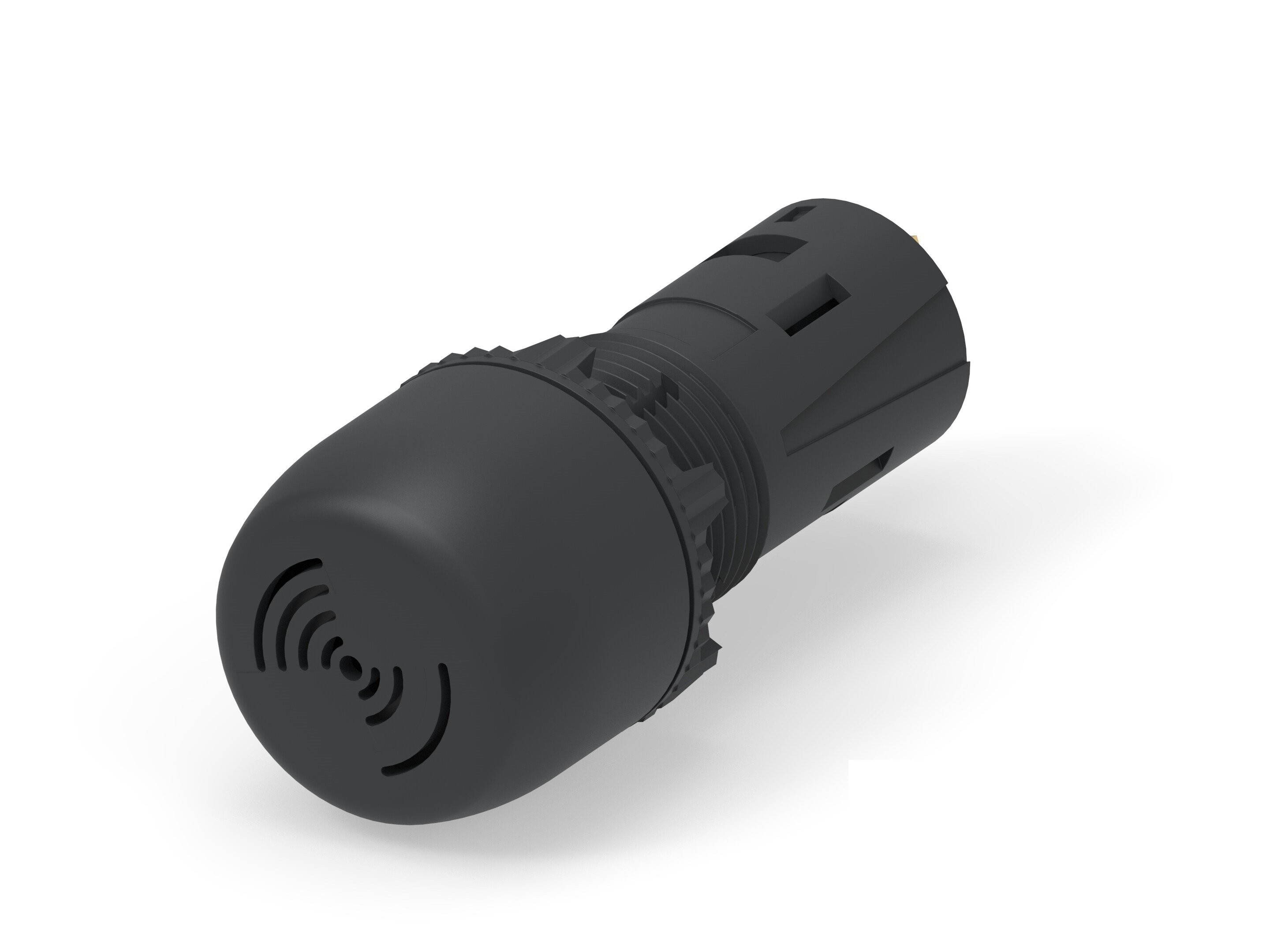 TE Connectivity, 2489542, Screw Mount Black LED Pilot Light, 19.6mm Cutout, IP20, IP65, Dome, 240V ac