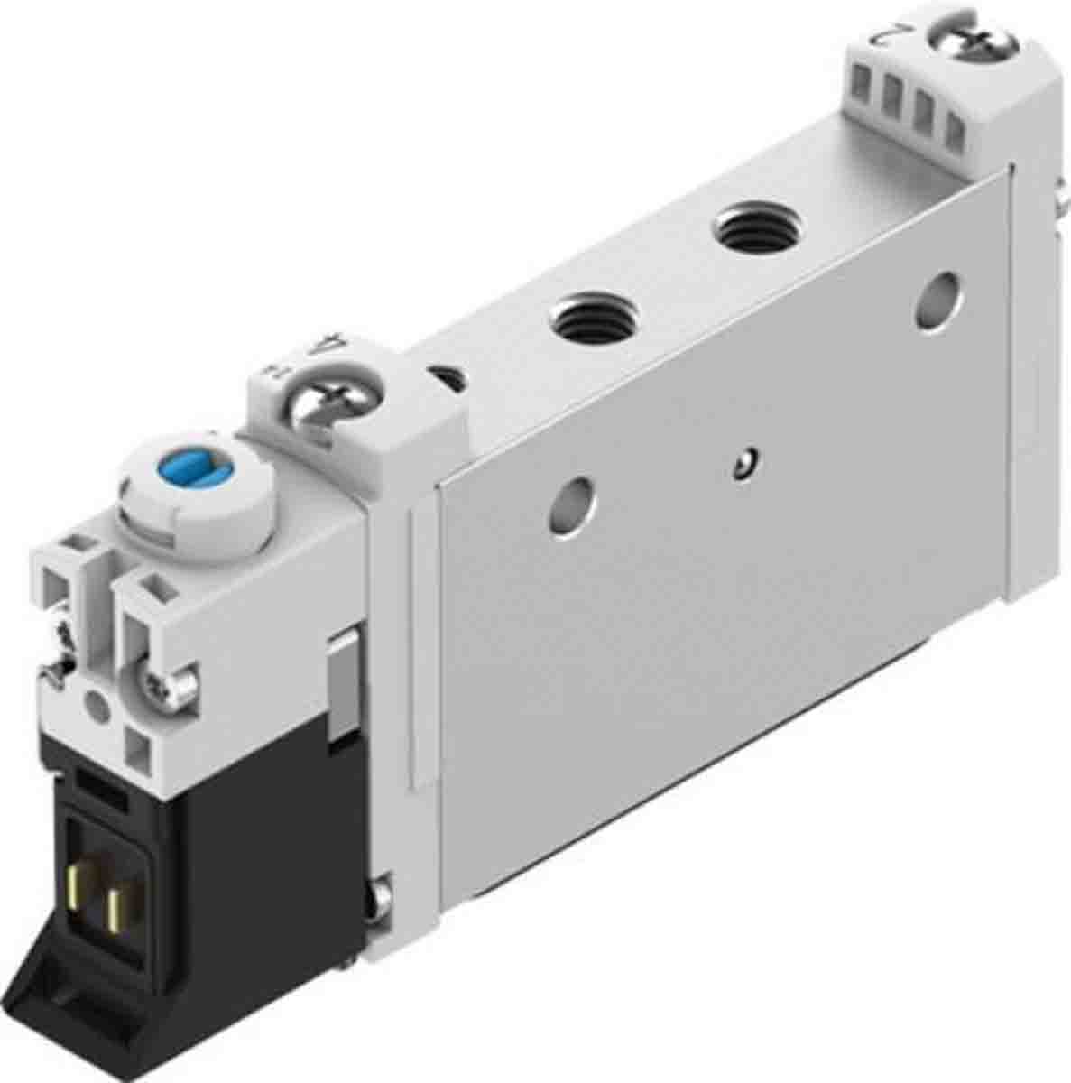 Festo 5/2 Monostable Solenoid Valve - Electrical Metric M5 VUVG Series, 566466