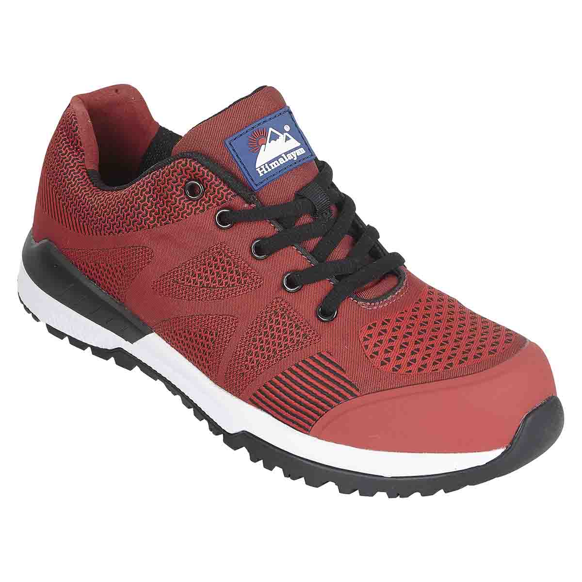 Himalayan 4313 Unisex Red Non Metallic Toe Capped Safety Trainers, UK 10, EU 44