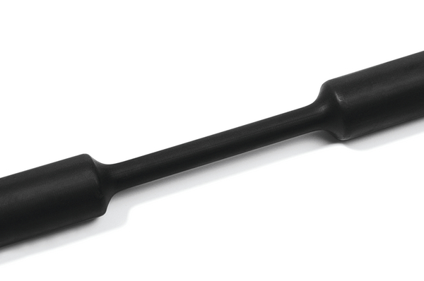 HellermannTyton Heat Shrink Tubing, Black 9.5mm Sleeve Dia. x 150m Length 2:1 Ratio, 305 Series