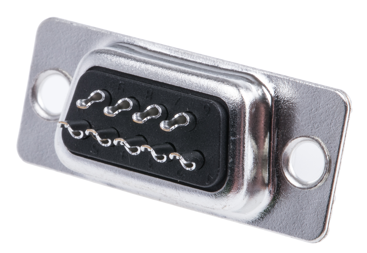 Amphenol Communications Solutions SD 9 Way Panel Mount D-sub Connector Socket