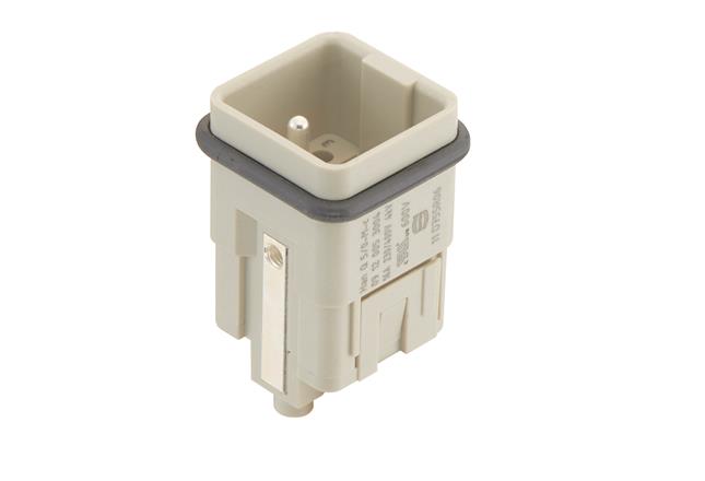 HARTING Han Q 5 Way, Type Connector, Vertical Din Connector, Plug