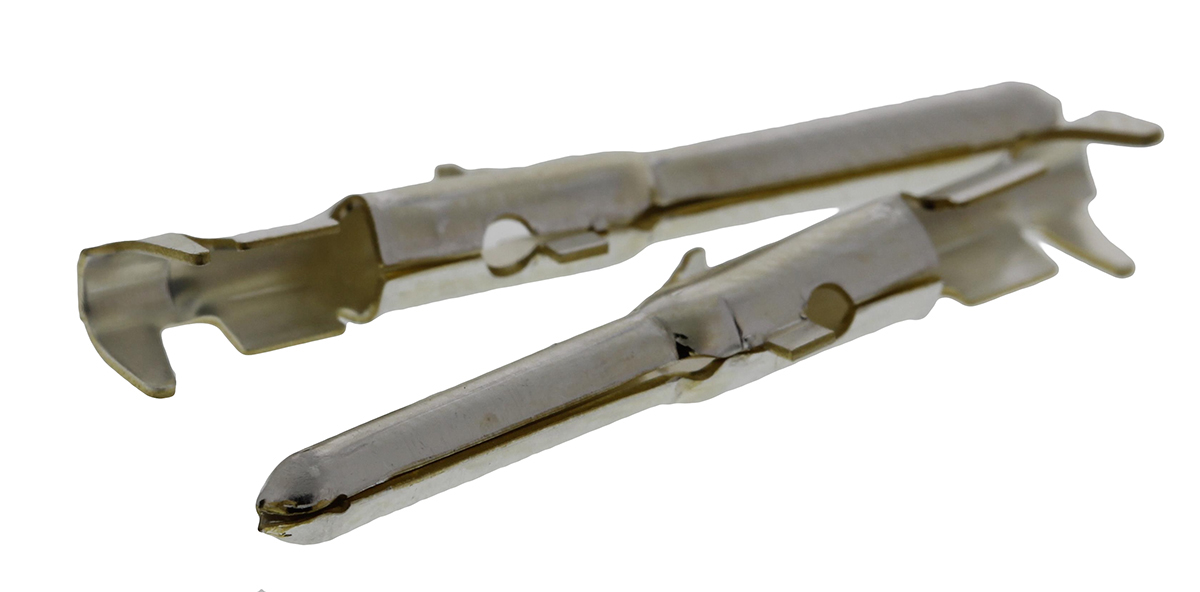 Amphenol Industrial Male Crimp Circular Connector Contact, Contact Size 16, Wire Size 20 → 16 AWG