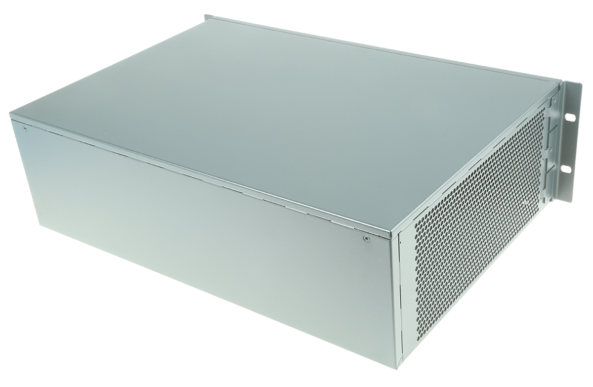 nVent SCHROFF, 3U, 19-Inch Rack Mount Case, Interscale M Ventilated, 133 x 444 x 310mm
