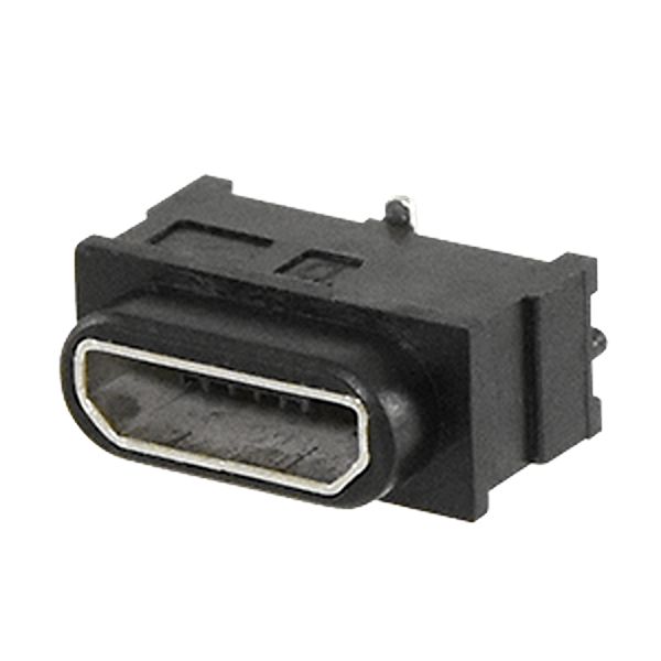 Same Sky Horizontal, SMT Type Micro B Type 2 IP67 USB Connector